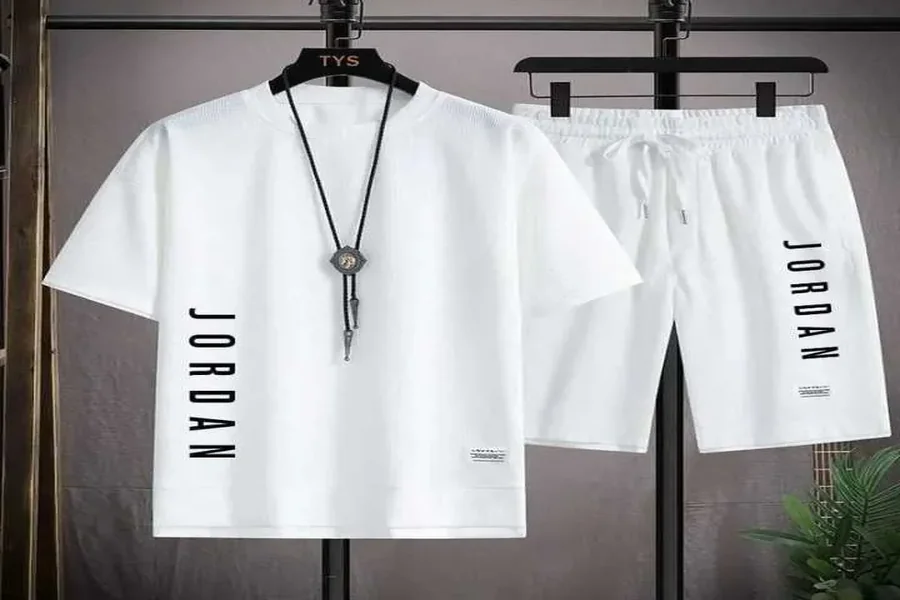 2 Piece Mens Short Set